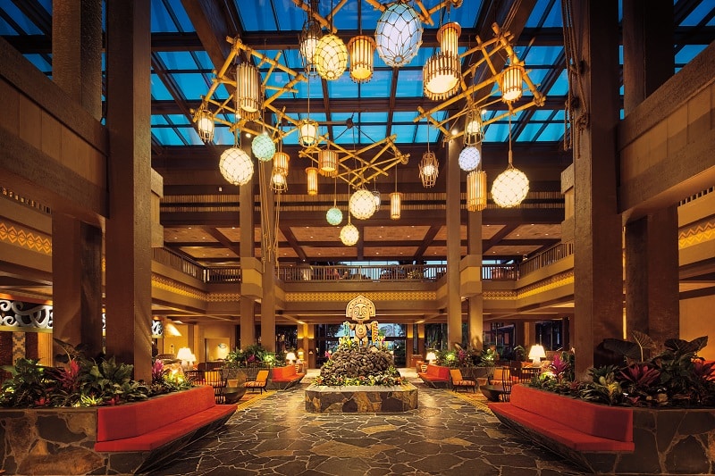 Polynesian Village Resort Lobby