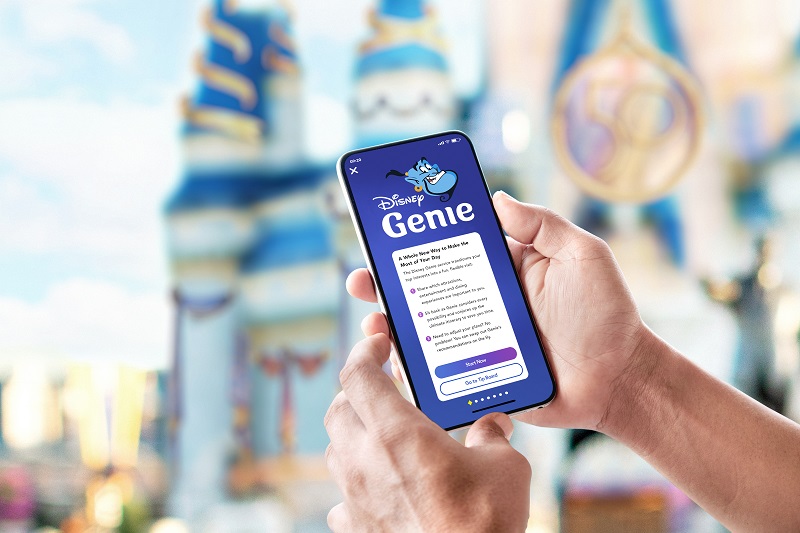 Disney Genie smartphone app