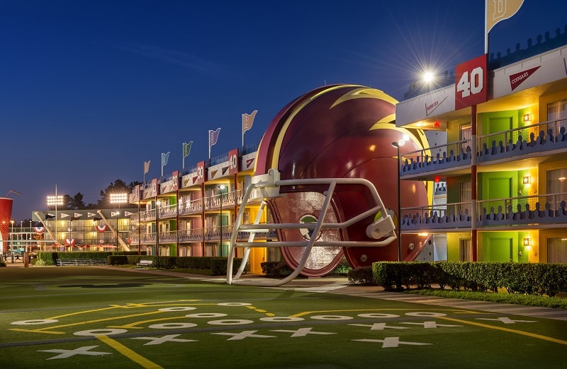 All-Star Sports Resort - Touchdown Building