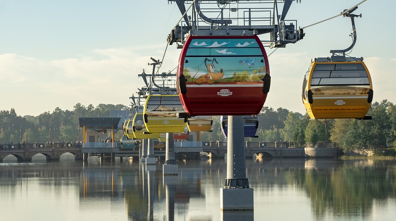 Skyliner Transportation at Walt Disney World Resort
