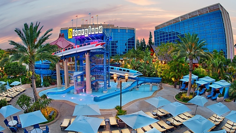 Disneyland Hotel Monorail Pool - Book your 2025 Disneyland Resort Vacation Package