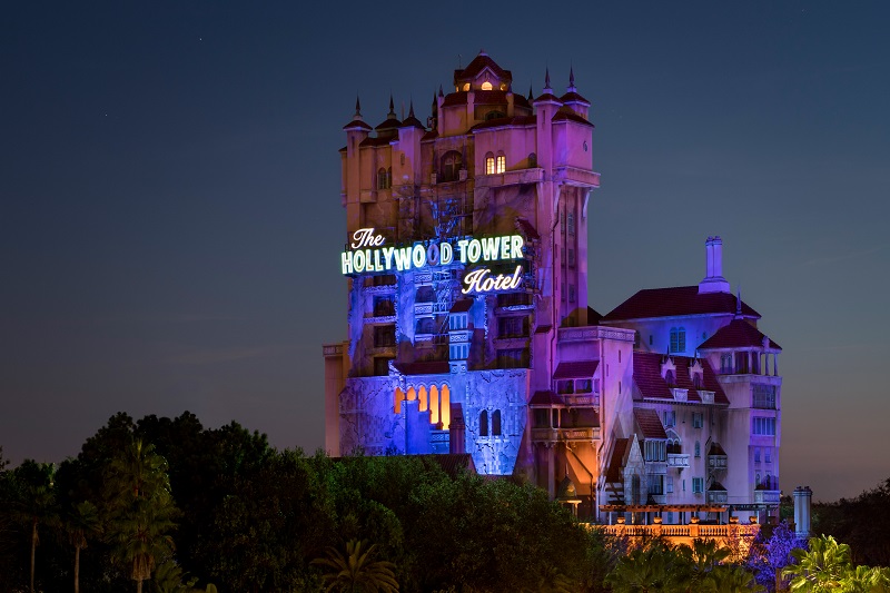 The Twilight Zone Tower of Terror at Disney’s Hollywood Studios