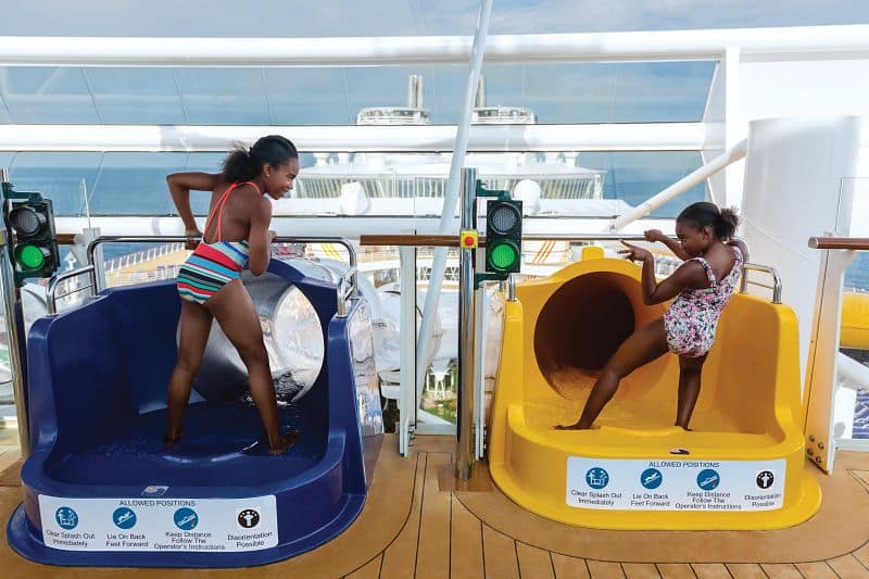 Royal Caribbean International - Wonder of the Seas - The Perfect Storm waterslides