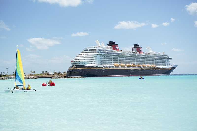 Disney Fantasy at Castaway Cay - Disney Cruise Line