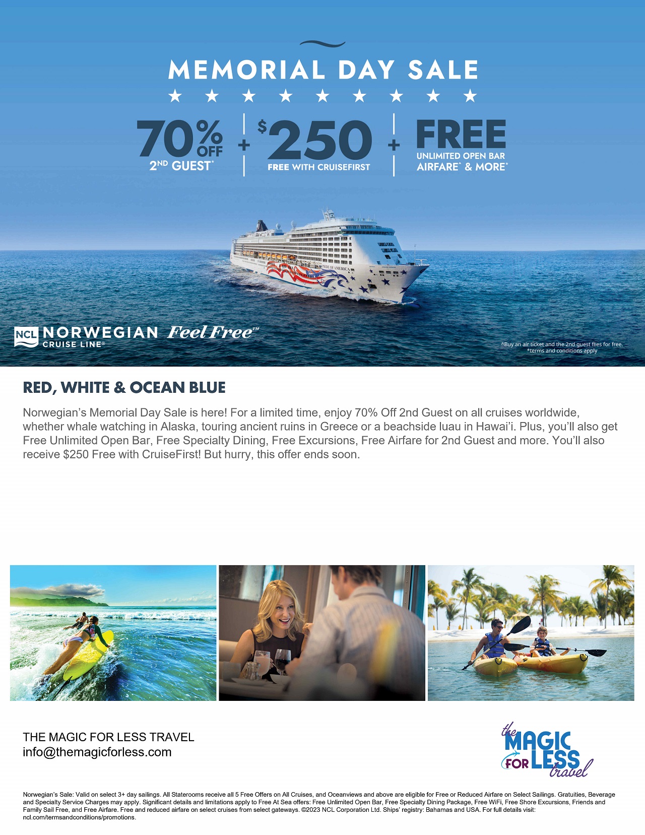 Norwegian Cruise Lines Offer