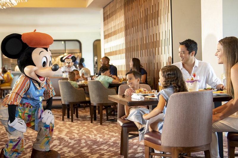 Topolinos Terrace - Character Breakfast - Disney dining plans are also returning for guests in 2024