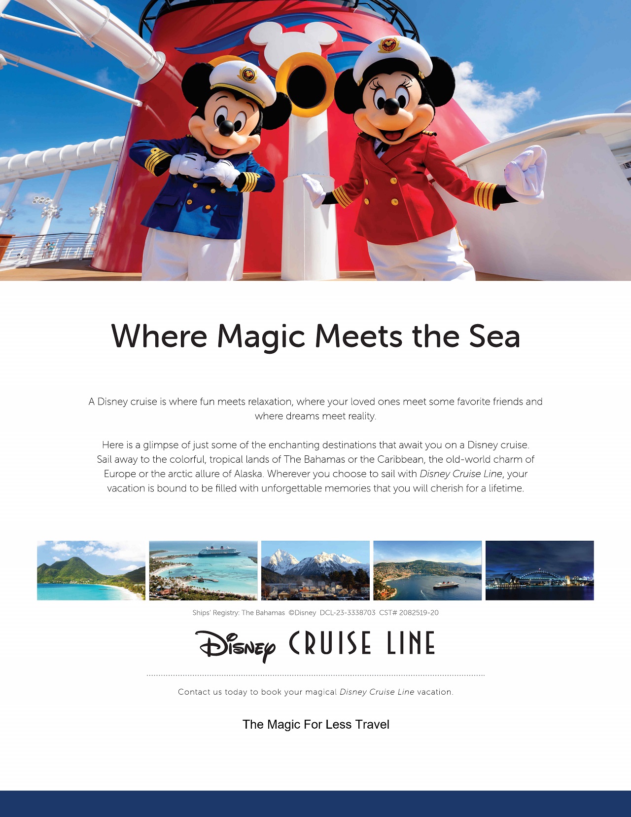 Disney Cruise Line Fall 2024