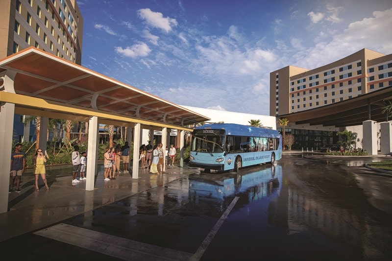 Endless Summer Resort Dockside Inn and Suites Front Entrance Bus Stop