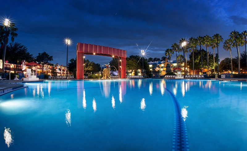 Fantasia Pool at Disney's All-Star Movies Resort