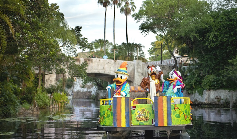 Donald Duck Dino Boat Bash at Walt Disney World