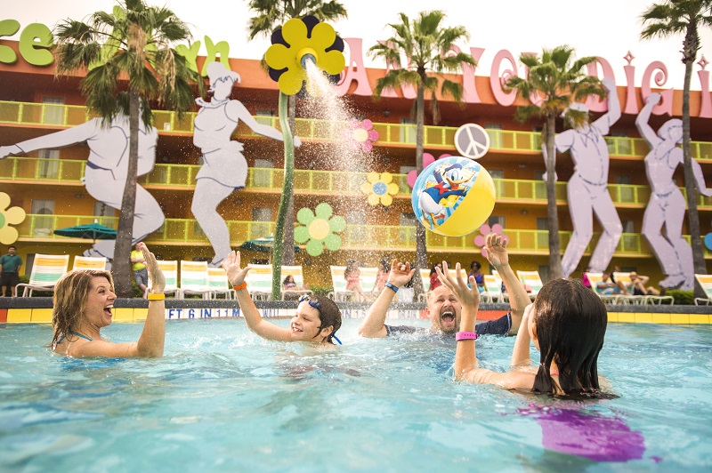 Hippy Dippy Pool at Disney's Pop Century Resort
