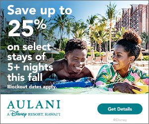 Aulani Fall 2023 Savings
