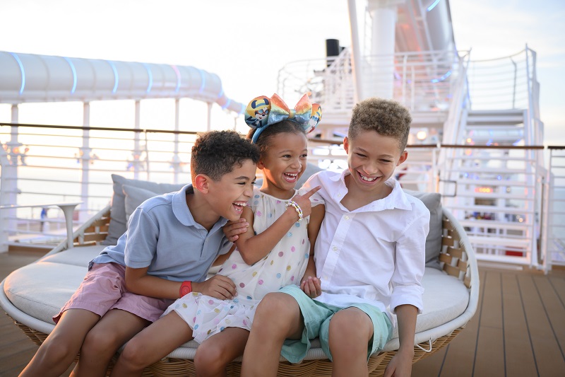 Disney Cruise Line - Kids having fun on deck