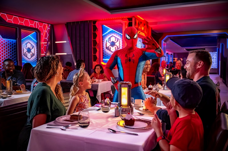 Disney Treasure Worlds of Marvel Restaurant - Artist Rendering