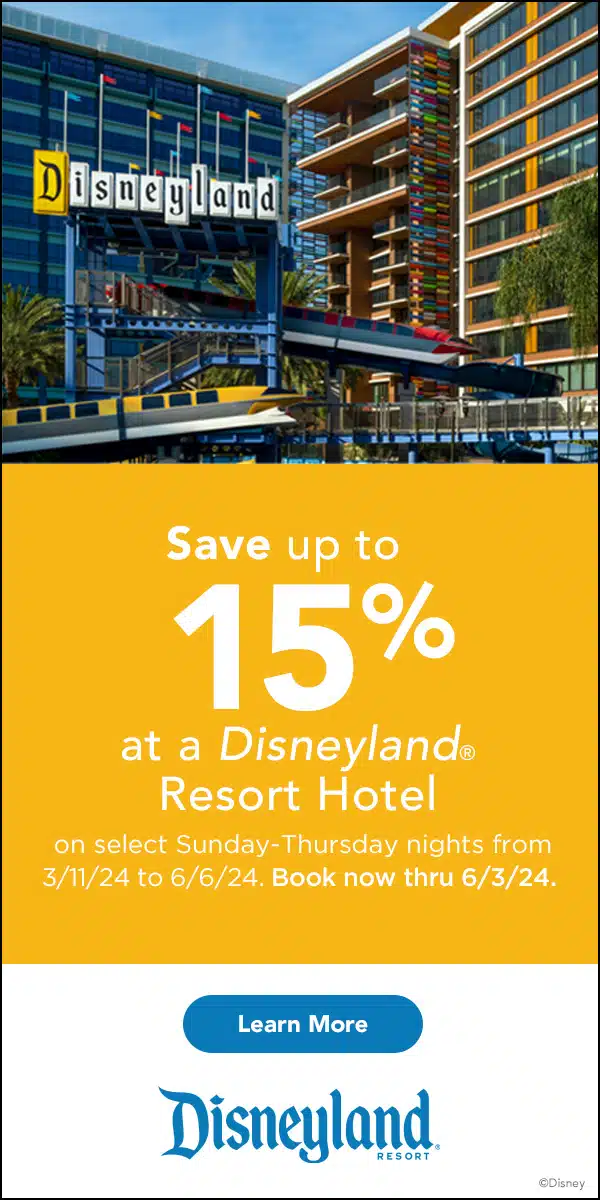 2024 Disneyland Resort Vacation Packages