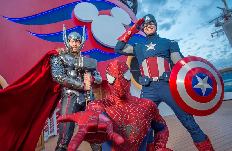 Marvel Day At Sea on Disney Cruise Line