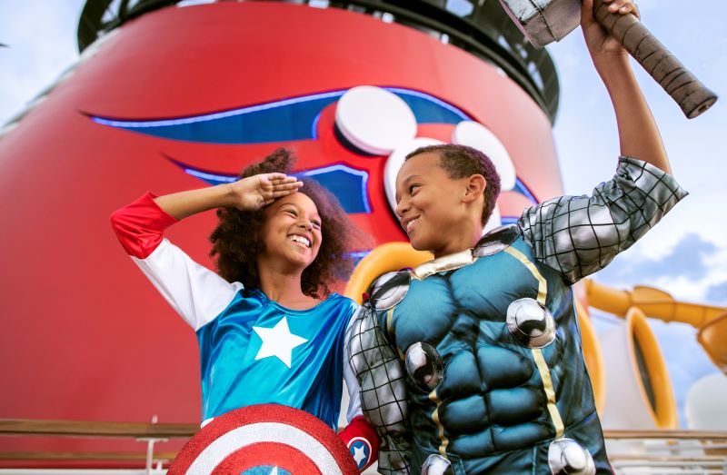 Marvel Day at Sea on Disney Cruise Line