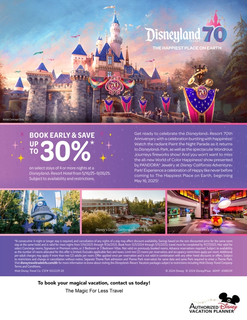 Disneyland Resort Offer