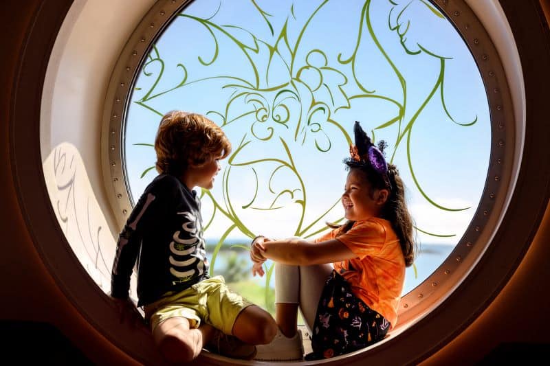 Halloween on the High Seas Disney Cruise Porthole