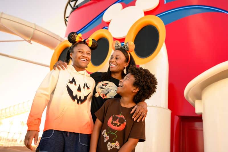 Halloween on the High Seas Disney Cruise Upper Deck