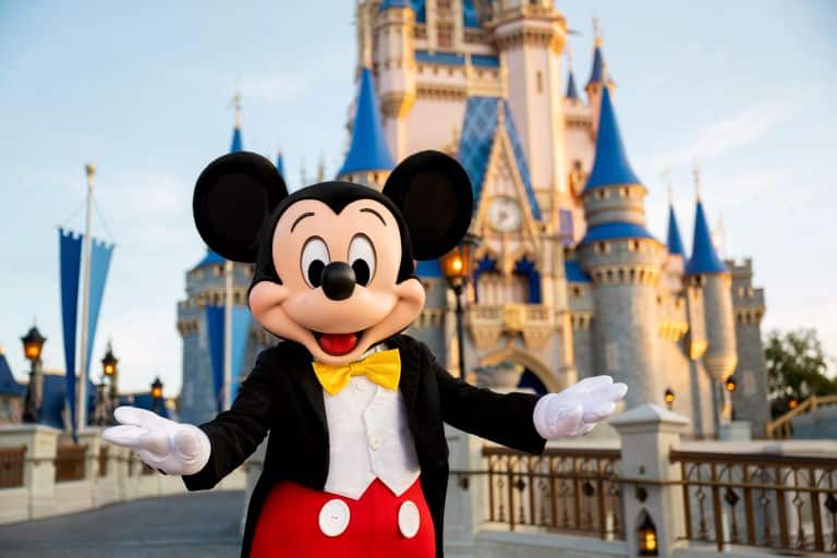 Walt Disney World Parks - Mickey at Cinderella Castle