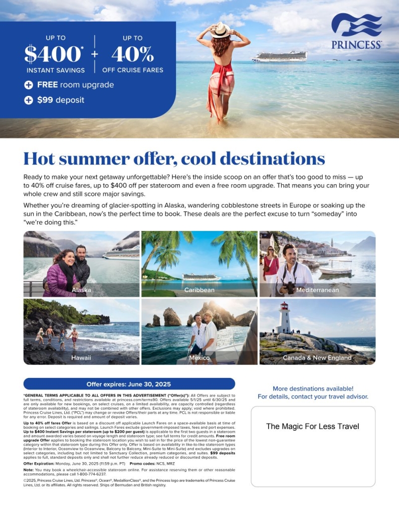 Princess Cruise Deal