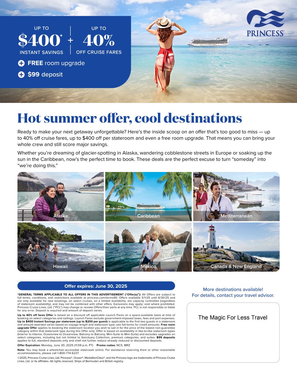 Princess Cruise Offer