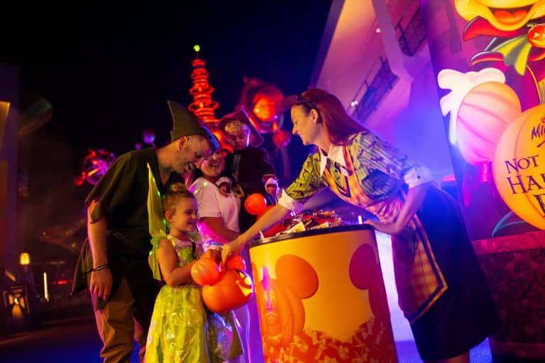 Mickey’s Not So Scary Halloween Party Candy Station