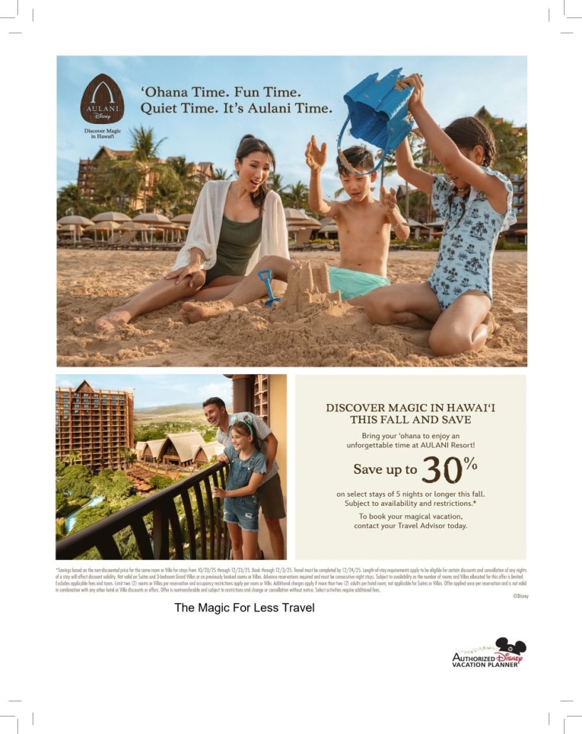 Aulani Fall Offer