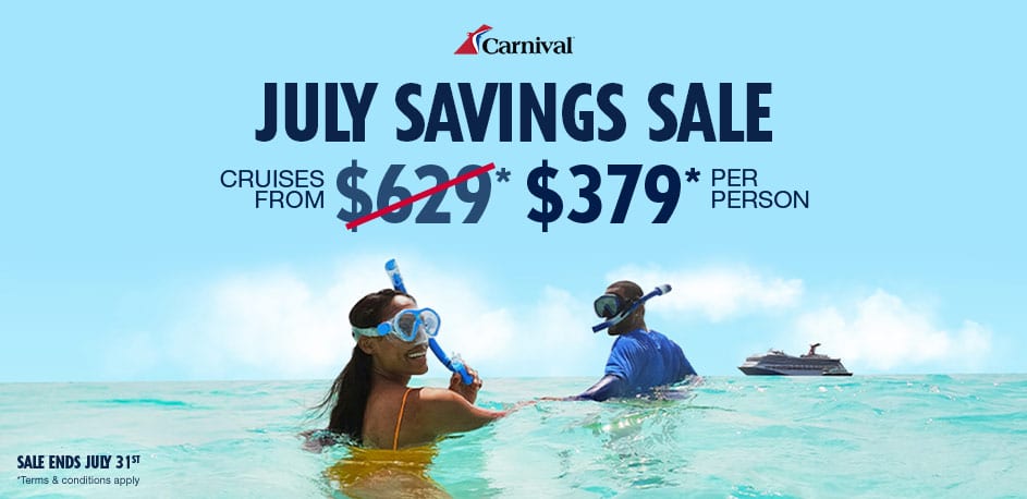 Carnival Cruise Sale