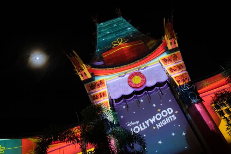 Disney Jollywood Nights Chinese Theatre Projections