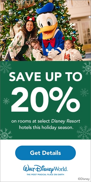Walt Disney World Holiday 2025 Room Offer