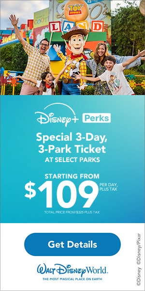 WDW DisneyPlus TicketOnly