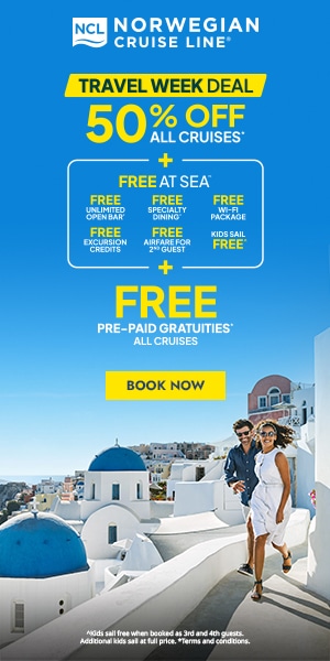 Norwegian Cruise Travel Week Sale