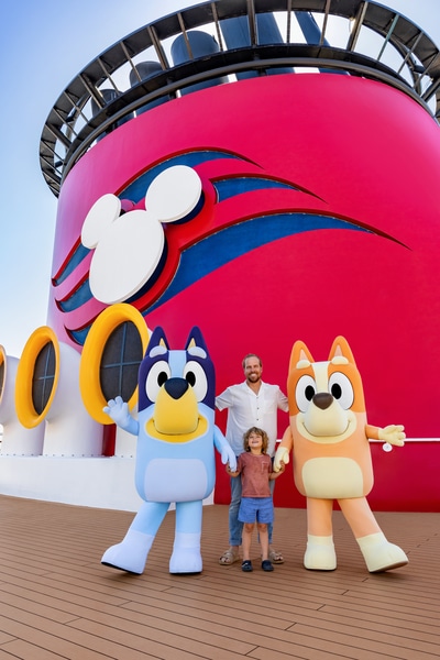 Meet Bluey onboard Disney Cruise Line