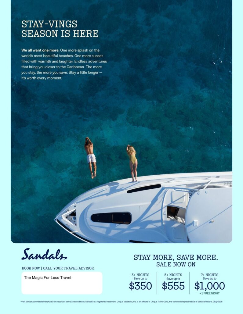 Sandals Offer