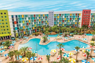 Cabana Bay Beach Resort at Universal Orlando Resort.
